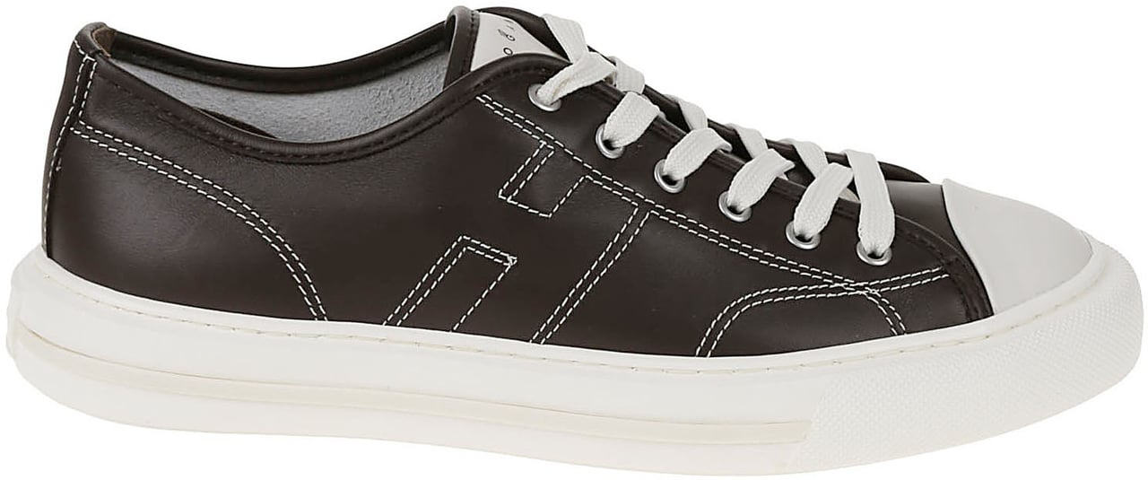 HOGAN Flat Shoes U Marrone Bruin