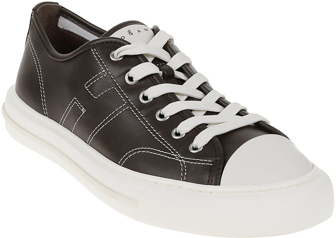 HOGAN Flat Shoes U Marrone Bruin