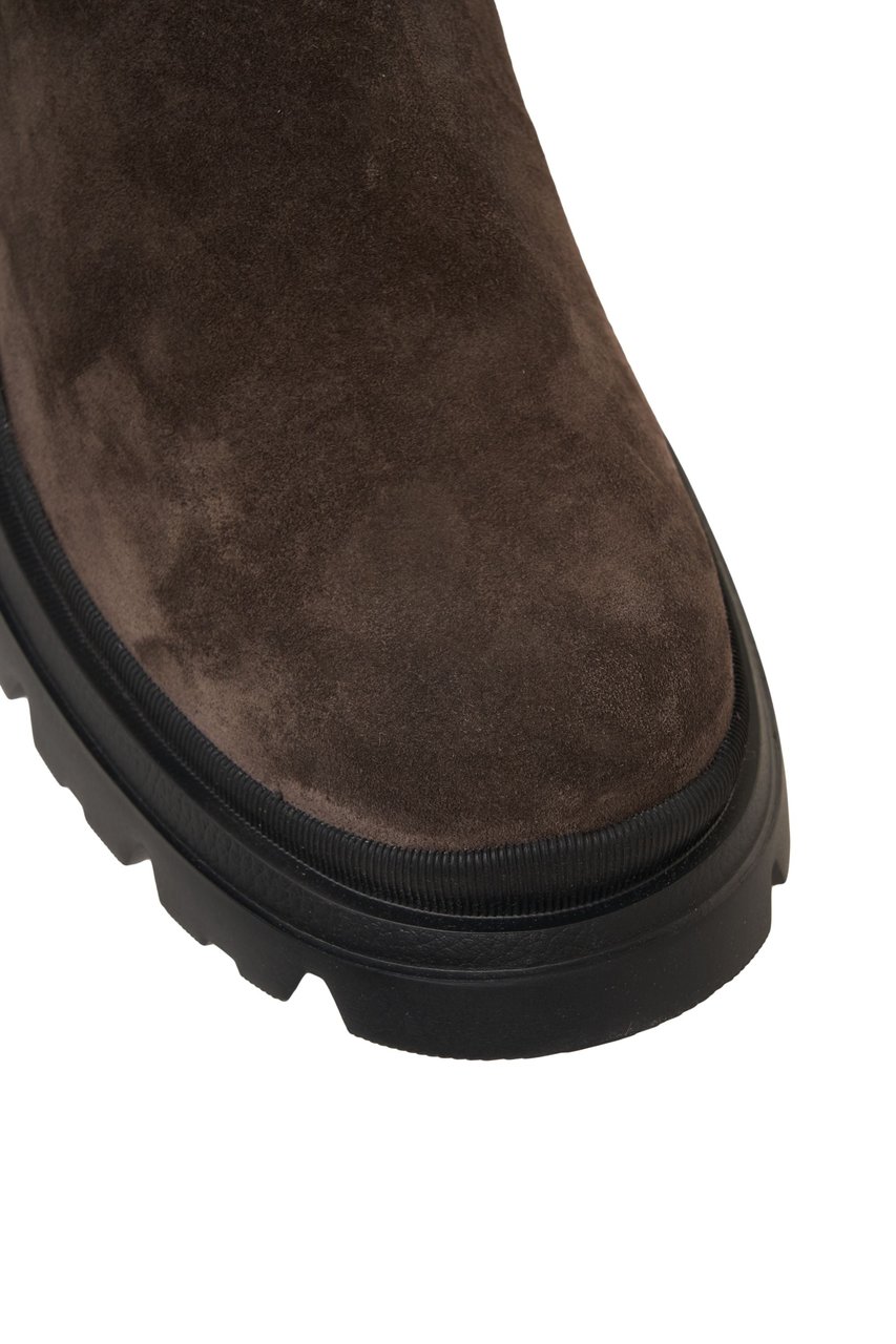 HOGAN Suede boots 'H673' Bruin