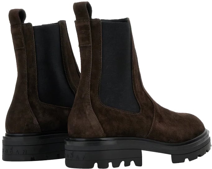 HOGAN Boots Brown Bruin