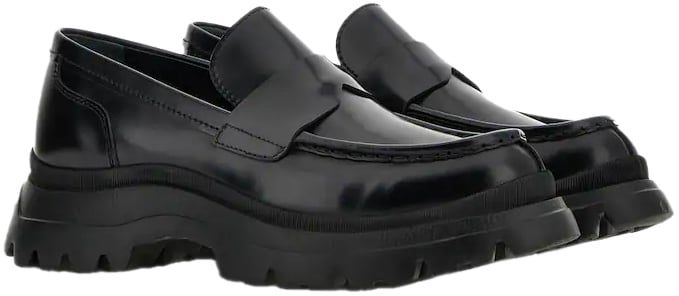 HOGAN Flat Shoes Black Zwart