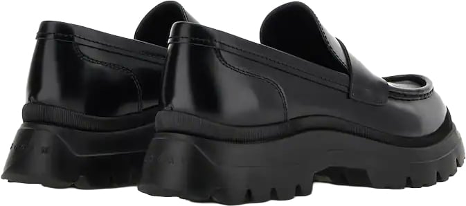 HOGAN Flat Shoes Nero Zwart