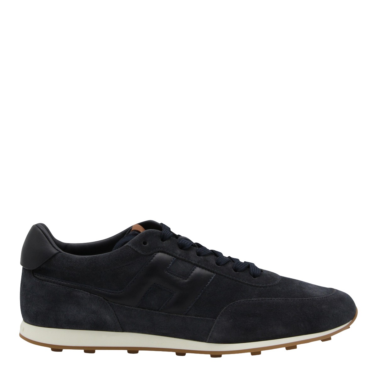 HOGAN Athletic Suede Leather Low Sneakers Zwart