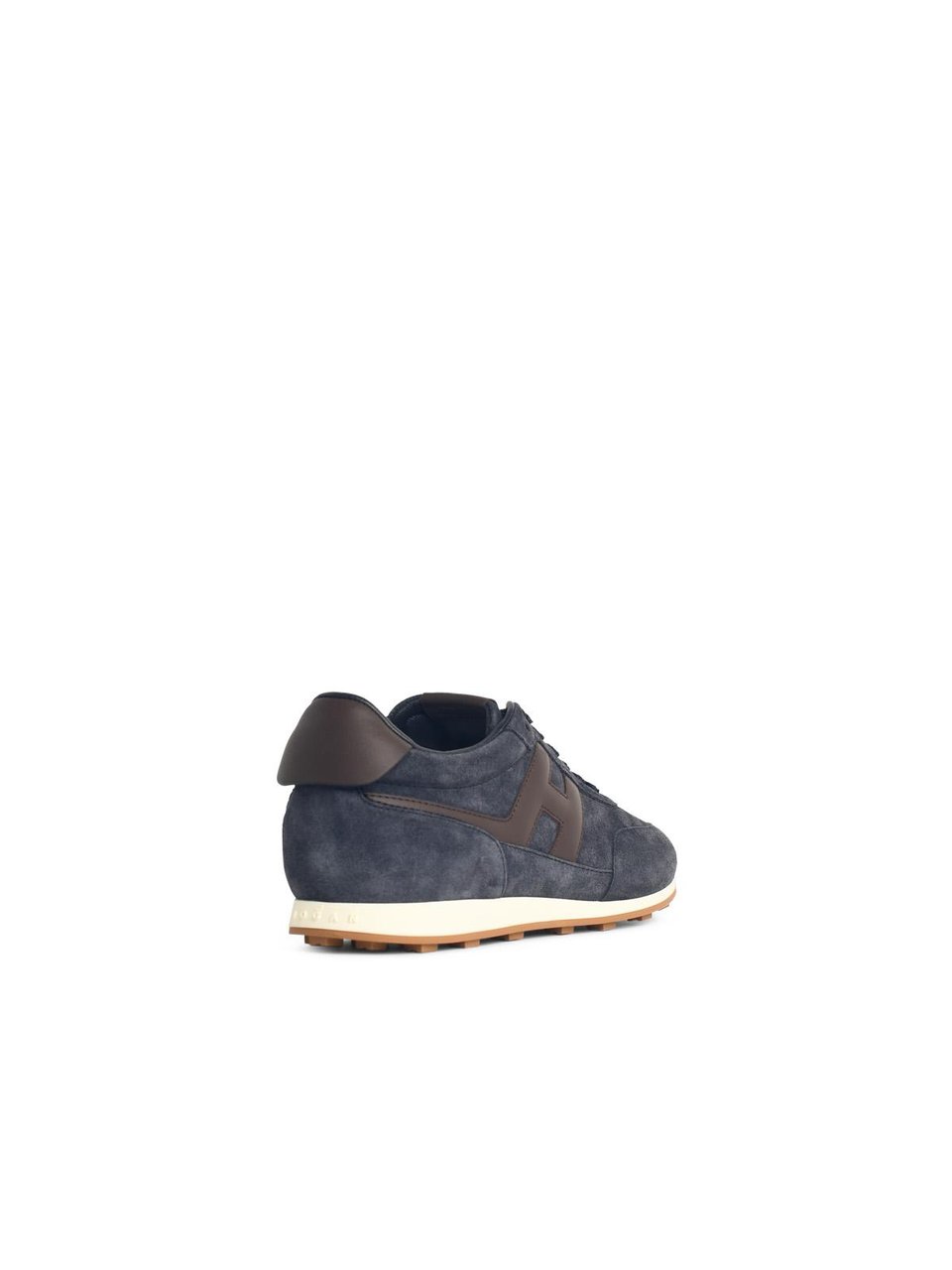 HOGAN 'Athletic' Blue Suede Sneakers Grijs