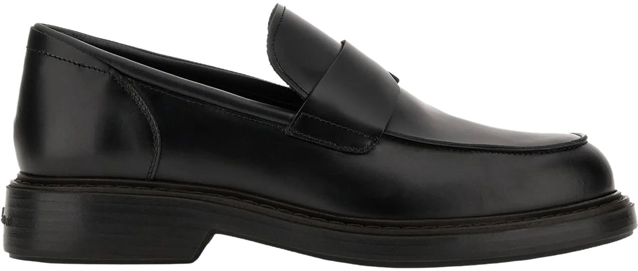 HOGAN Flat Shoes Black Zwart
