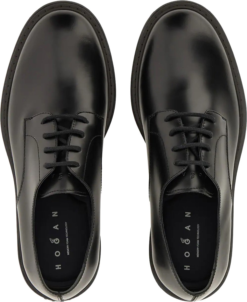HOGAN Flat Shoes Nero Zwart