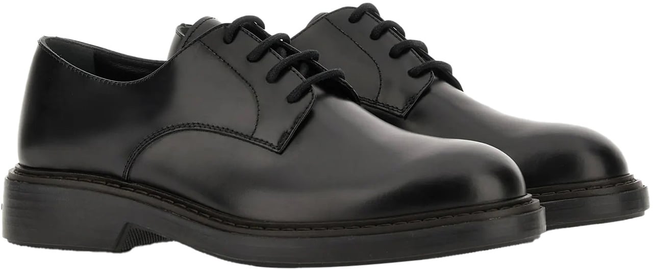 HOGAN Flat Shoes Black Zwart