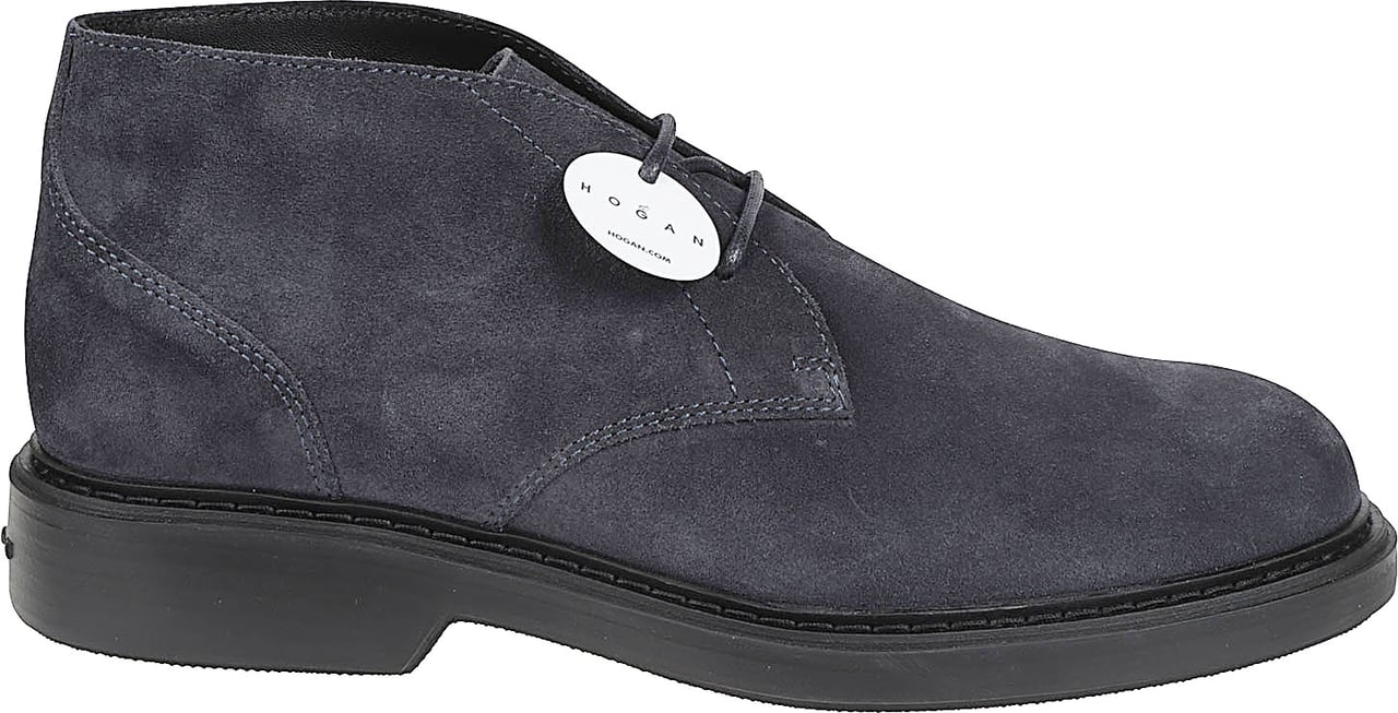 HOGAN H704 Ankle Boots Blue Blauw