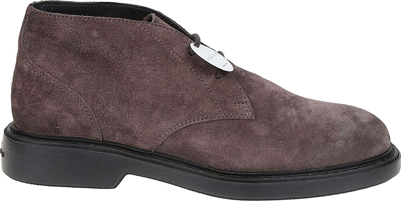 HOGAN H704 Ankle Boots Brown Bruin