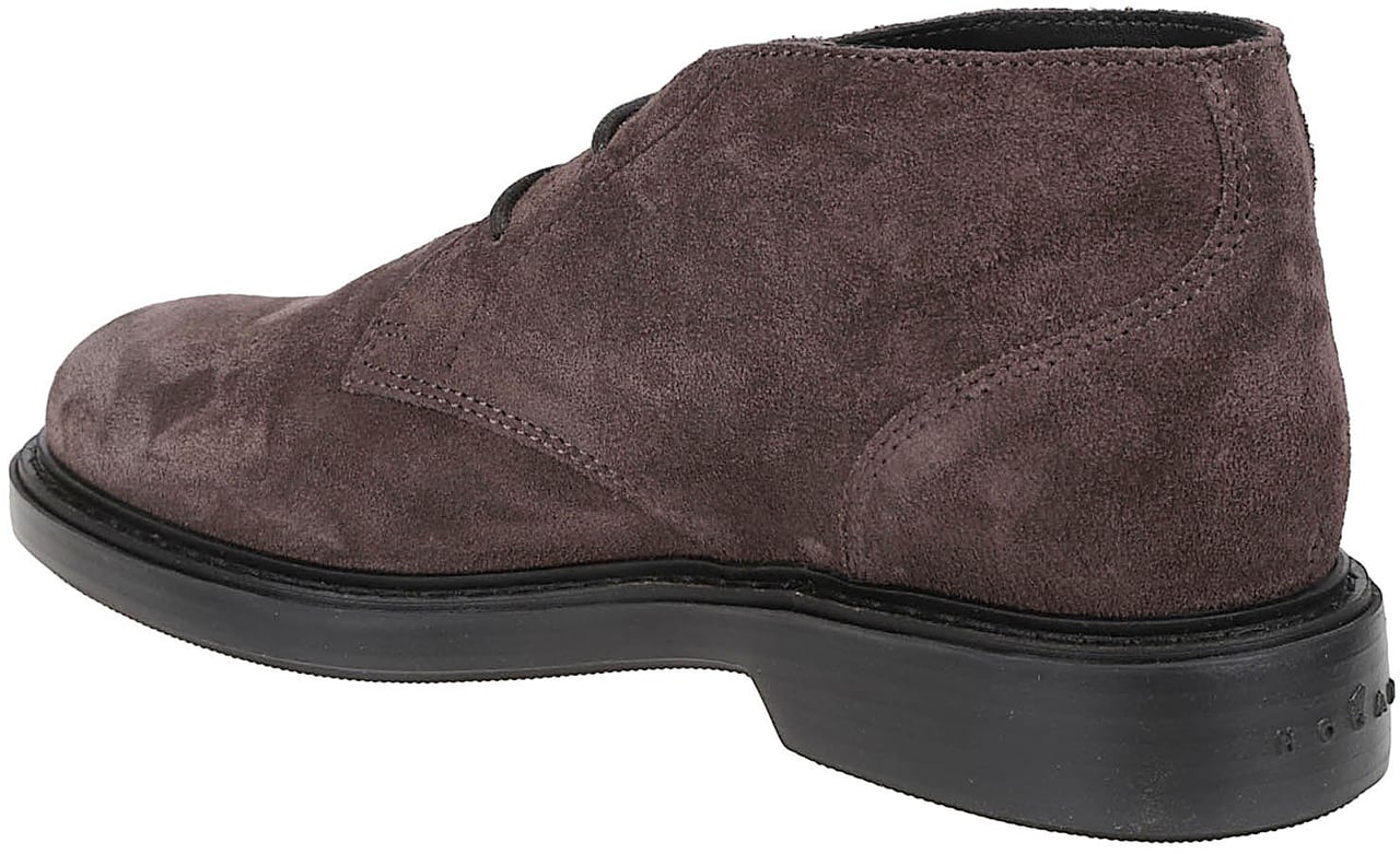 HOGAN H704 Ankle Boots Brown Bruin