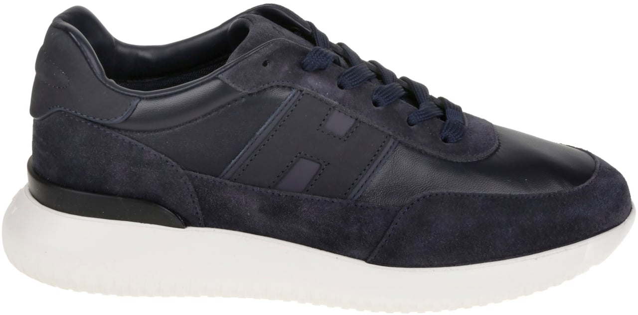 HOGAN Flat Shoes Y Blu Navy