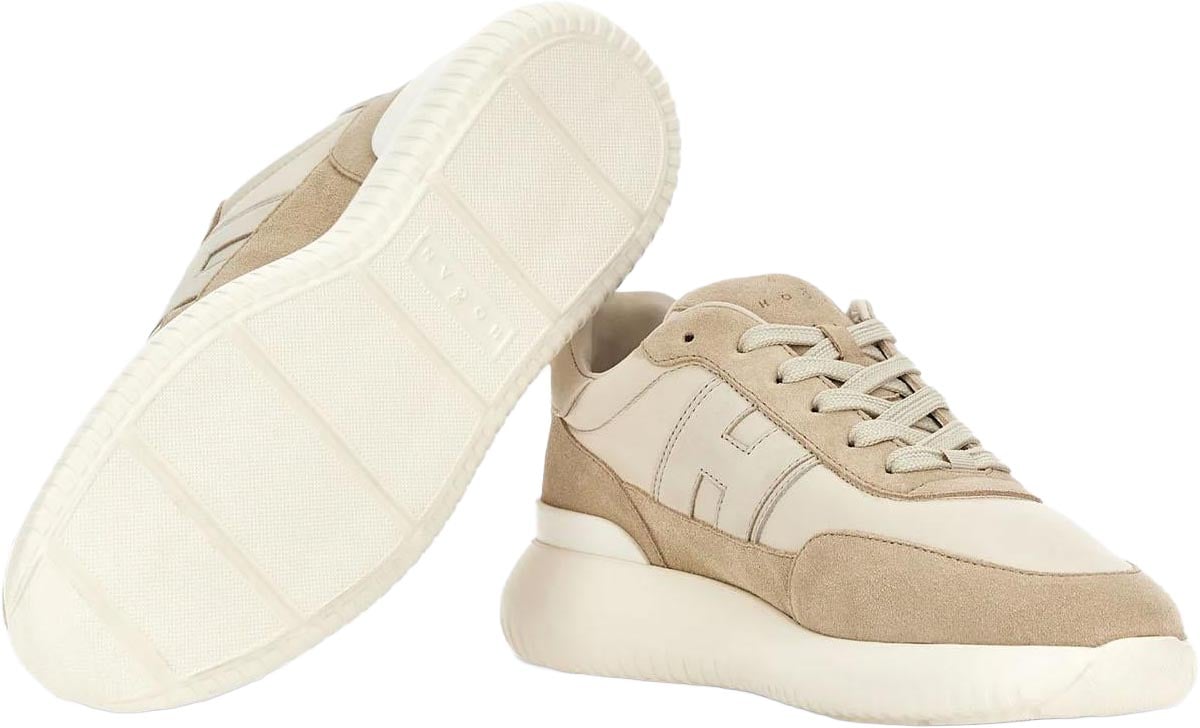 HOGAN Heren H709 Allacciato H Banda Beige