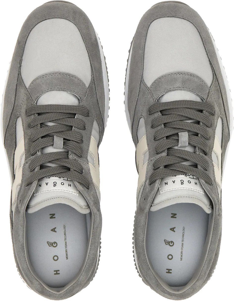 HOGAN Flat Shoes Grigio Grijs