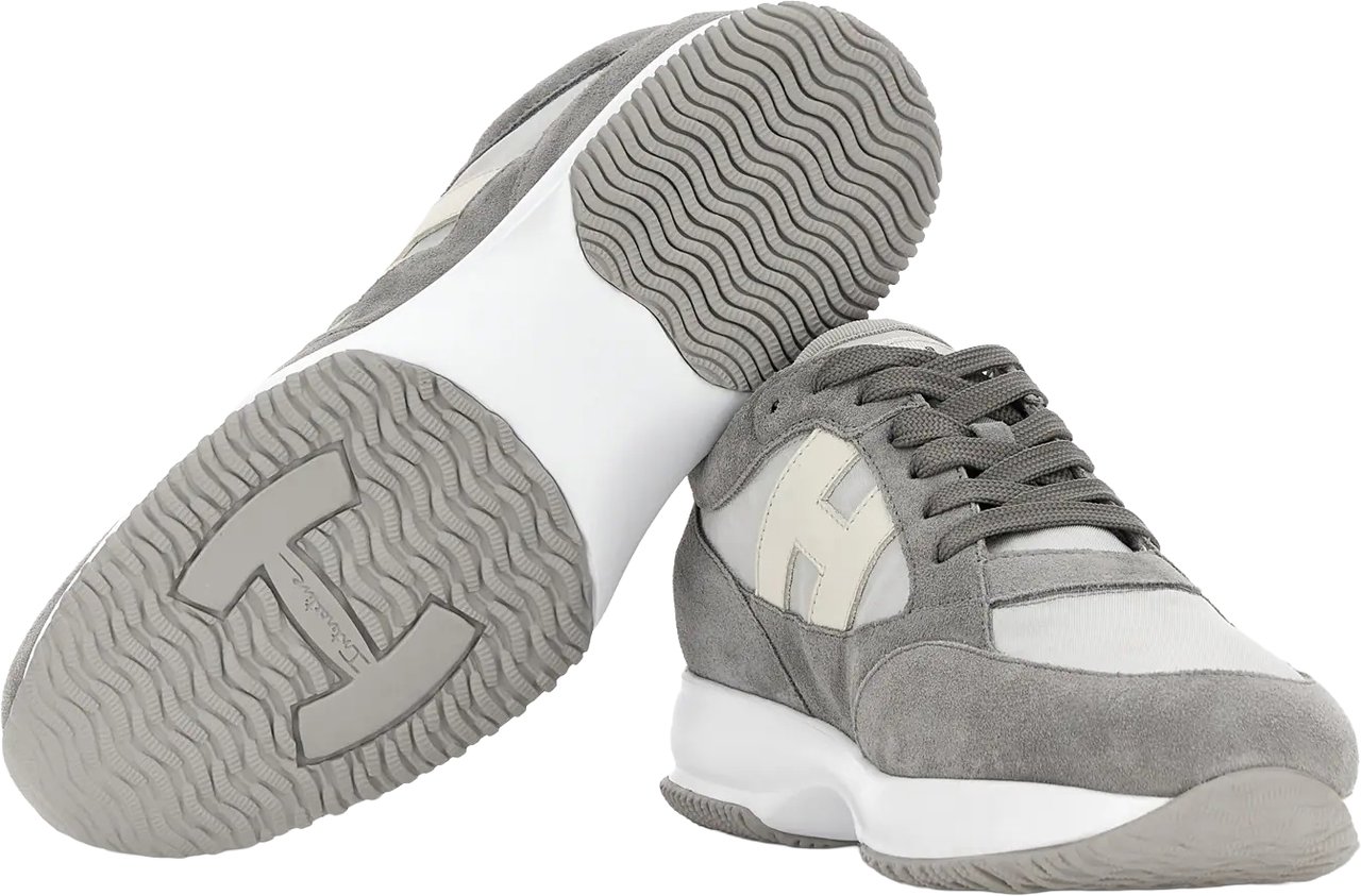 HOGAN Flat Shoes Grigio Grijs