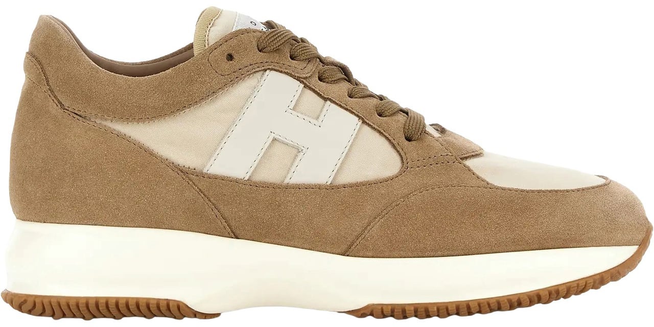 HOGAN Flat Shoes Marrone Chiaro Bruin