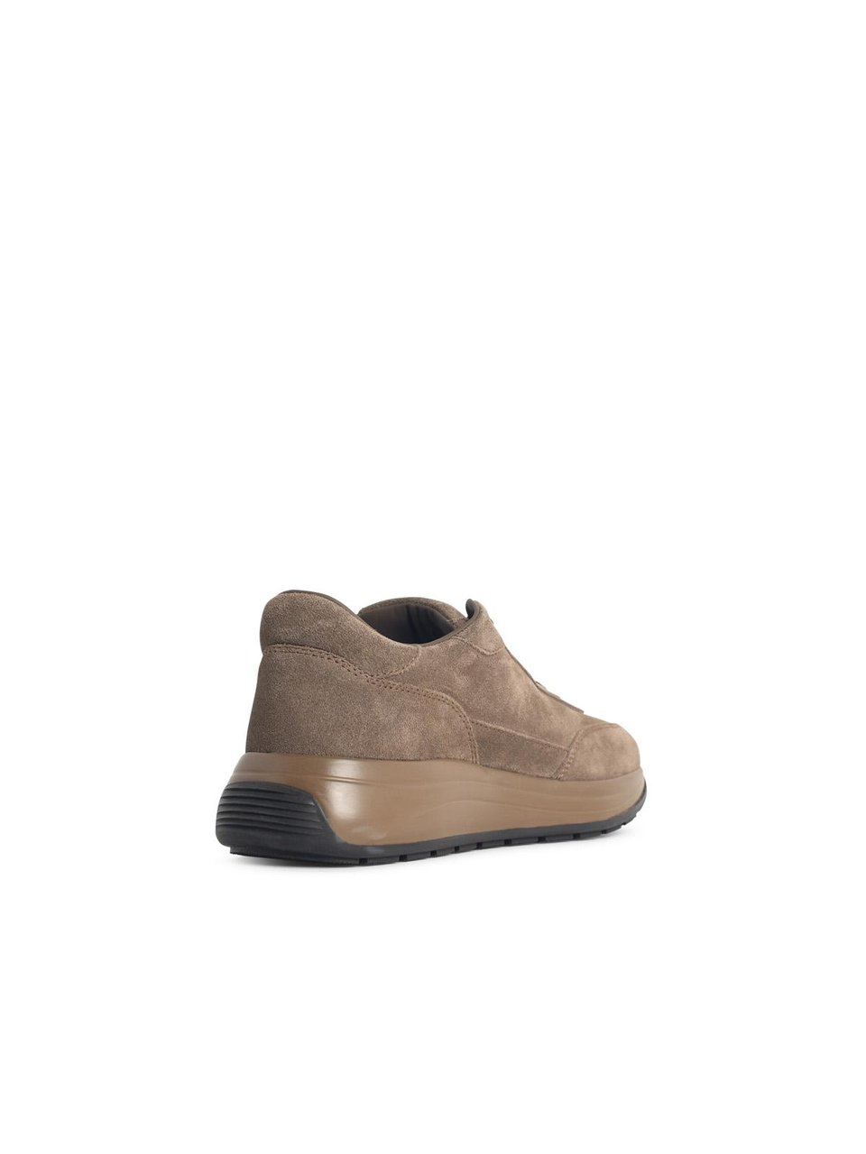 HOGAN 'Hi-Light' Brown Suede Sneakers Bruin