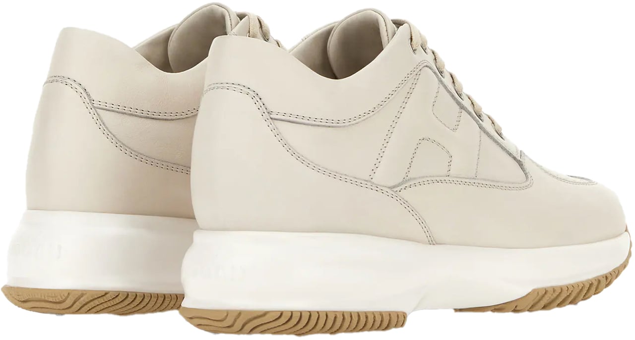 HOGAN Flat Shoes Yogurt Wit