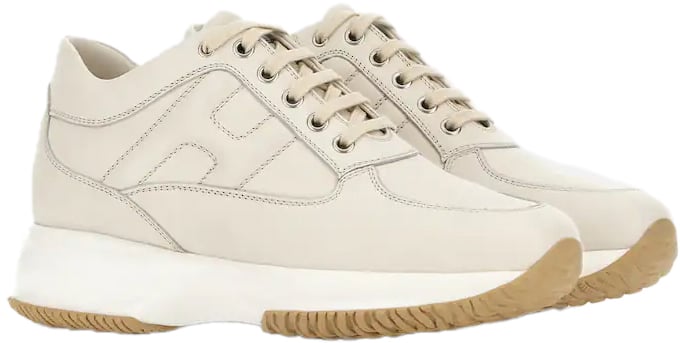 HOGAN Sneakers Yogurt Wit
