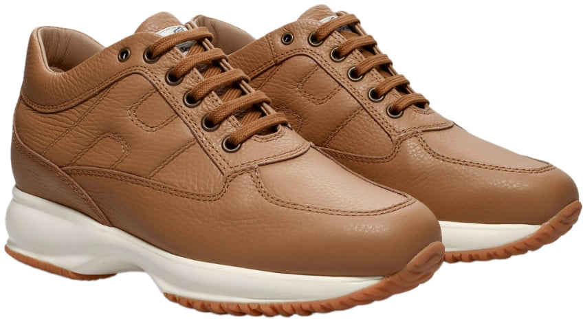 HOGAN Sneakers Camel Beige