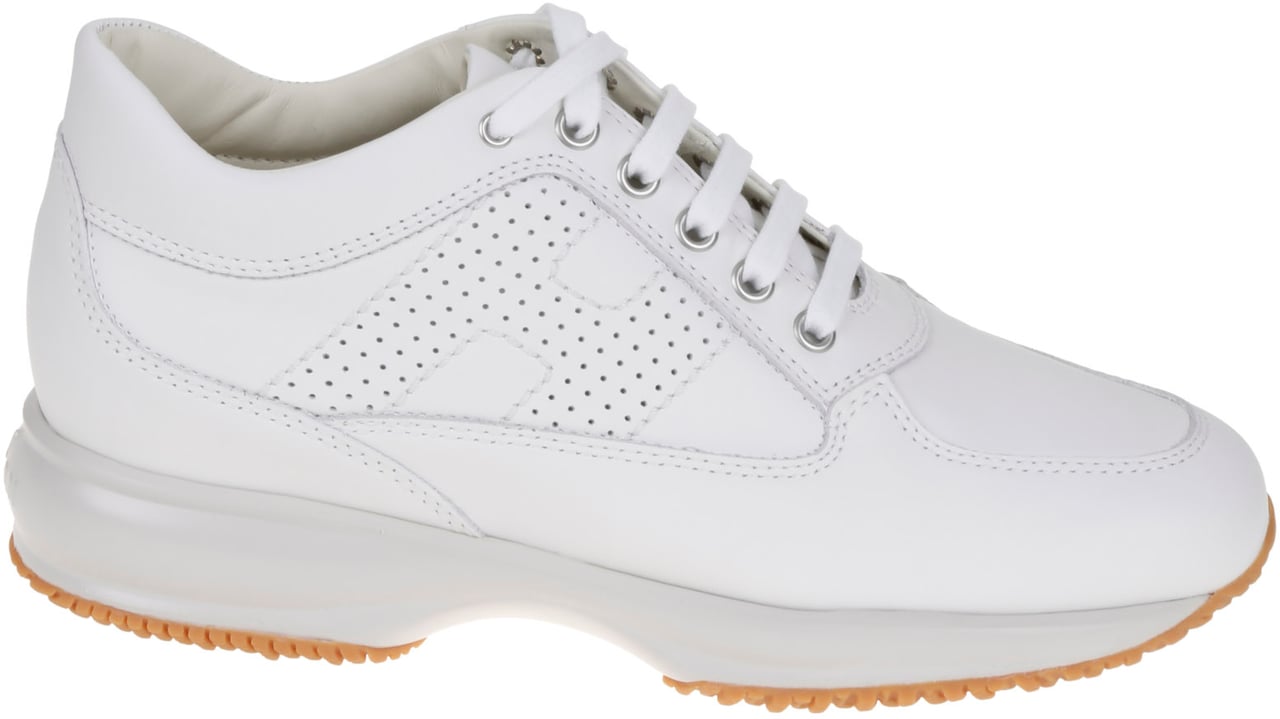 HOGAN Flat Shoes A Bianca Wit