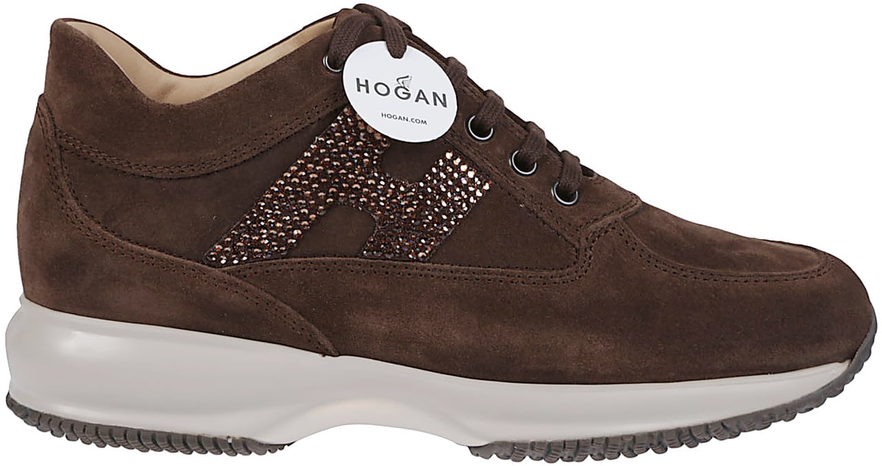 HOGAN Interactive Sneakers Brown Bruin