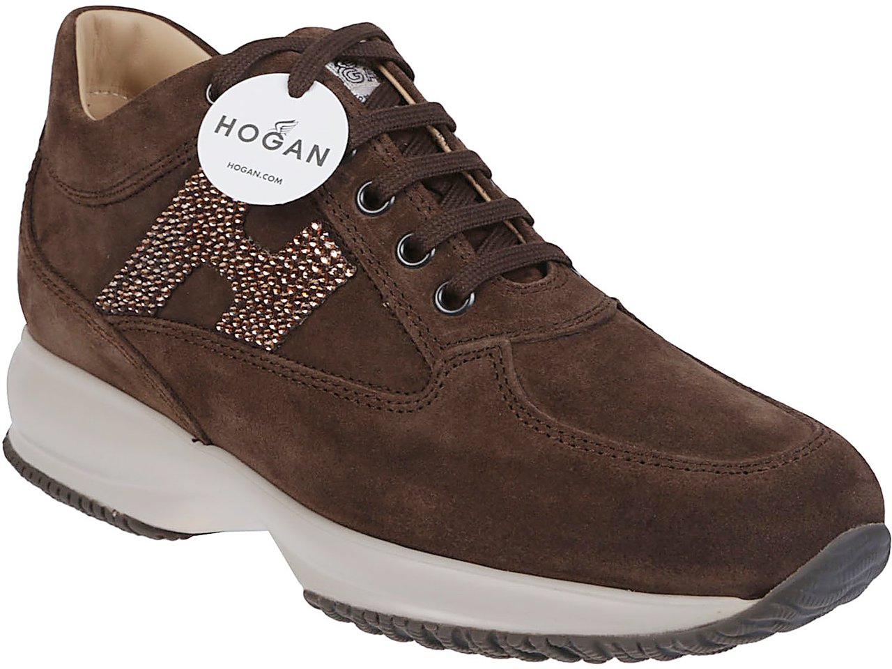 HOGAN Interactive Sneakers Brown Bruin