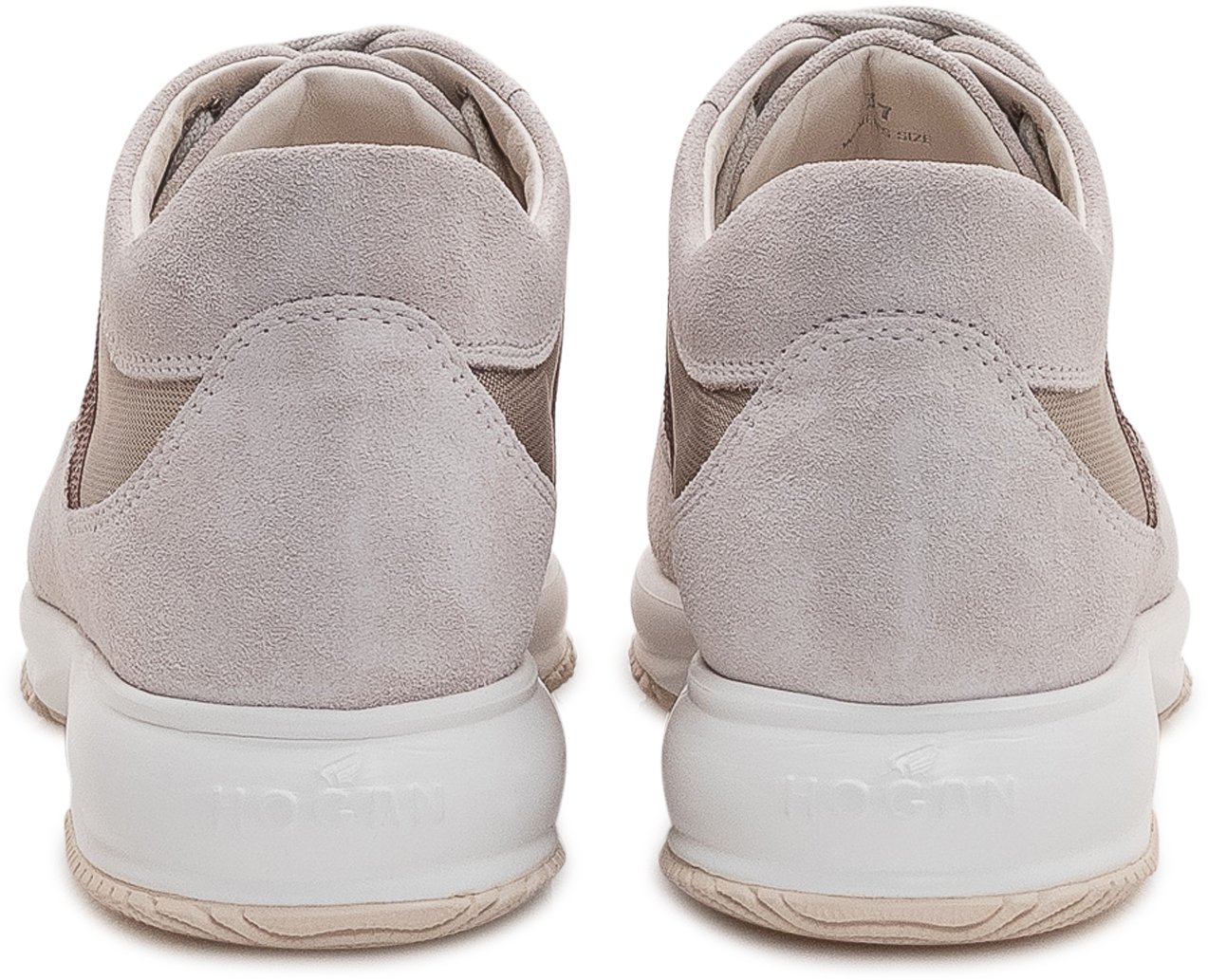 HOGAN Interactive H Sneakers Con Paillettes Lichtgrijs