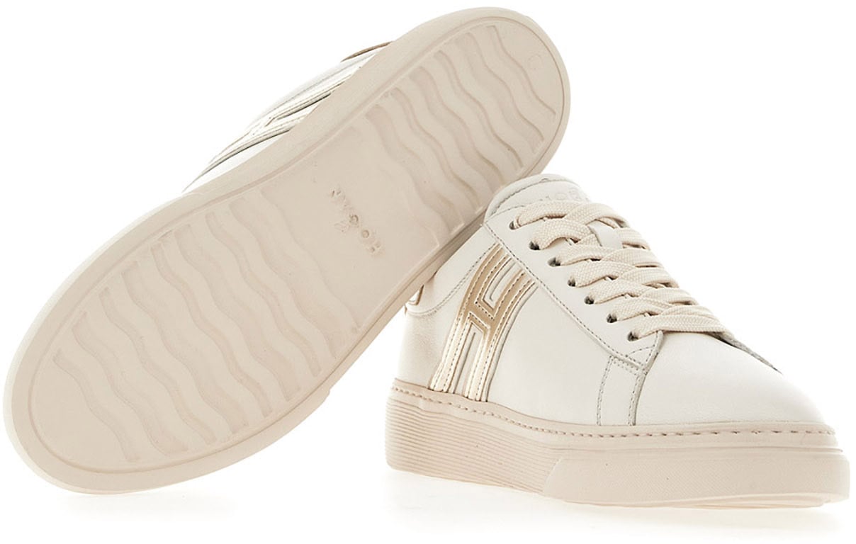 HOGAN Sneakers Ivory/Gold Wit