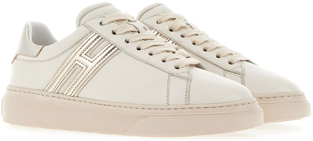 HOGAN Sneakers Ivorygold Divers