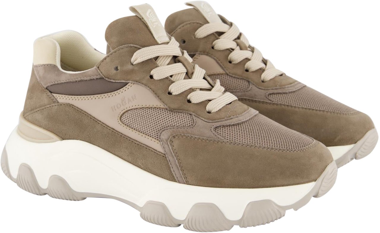 HOGAN Dames Hogan Hyperactive Allacciato Bruin