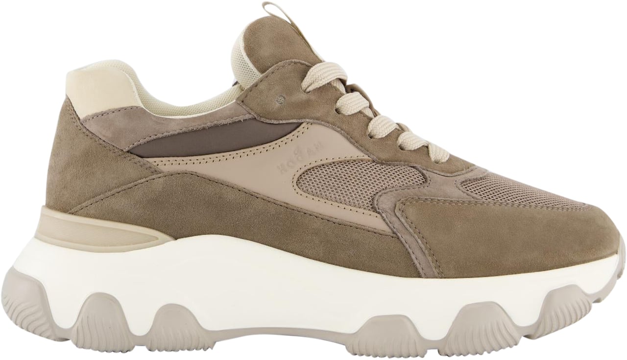 HOGAN Dames Hogan Hyperactive Allacciato Bruin