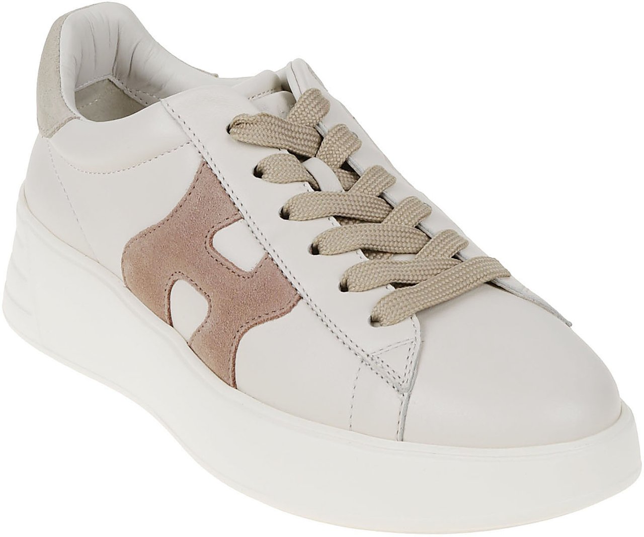 HOGAN Flat Shoes W Yogurt Wit