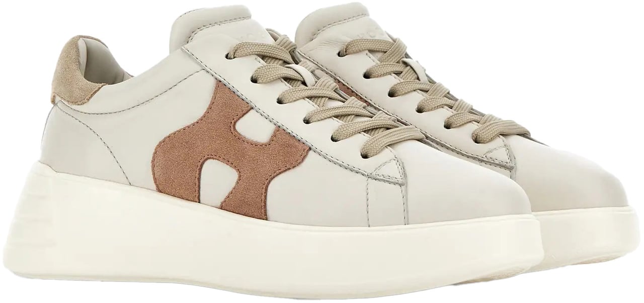 HOGAN Sneakers Avorio Tortora Beige