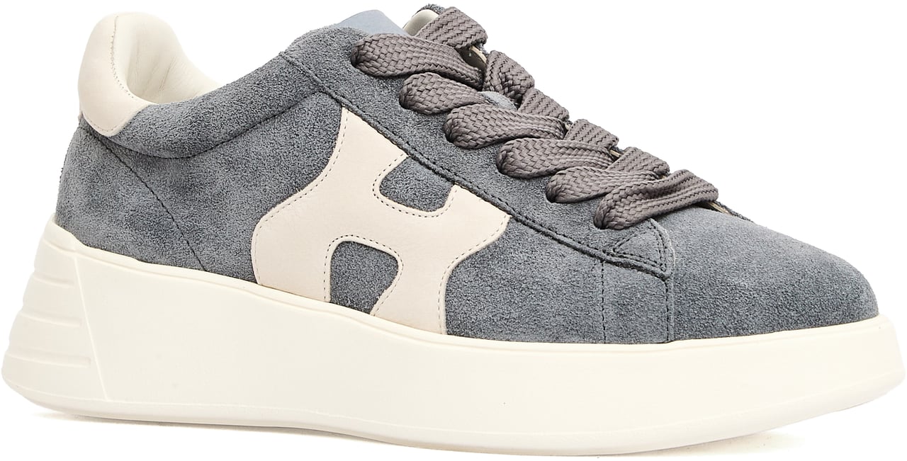HOGAN Rebel Camoscio Grigio Grijs