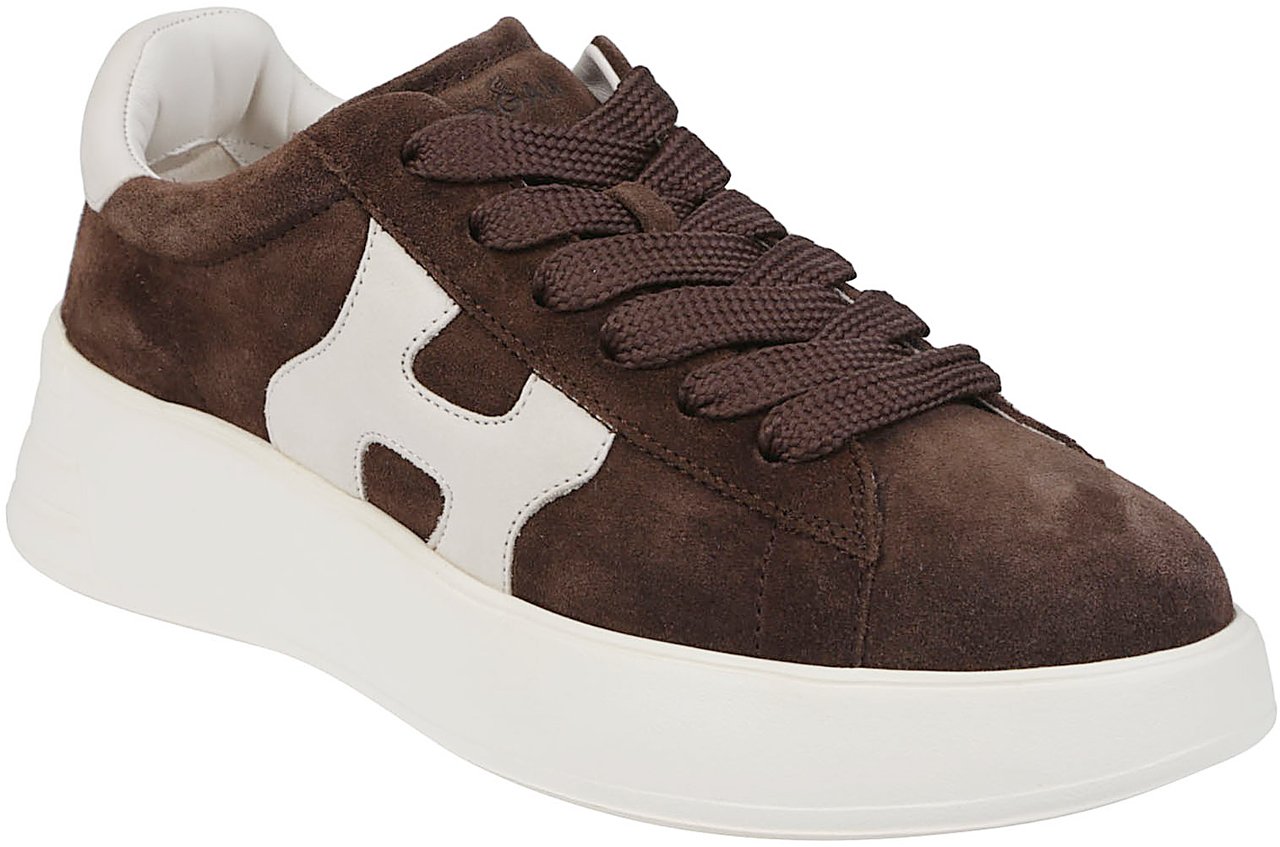 HOGAN Rebel H562 Sneakers Brown Bruin