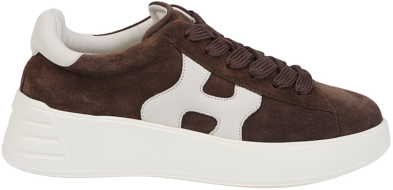 HOGAN Rebel H562 Sneakers Brown Bruin