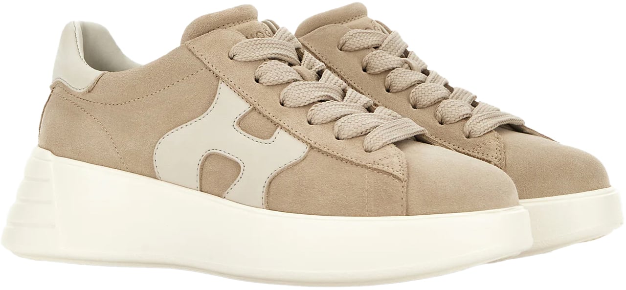 HOGAN Flat Shoes Beige Beige