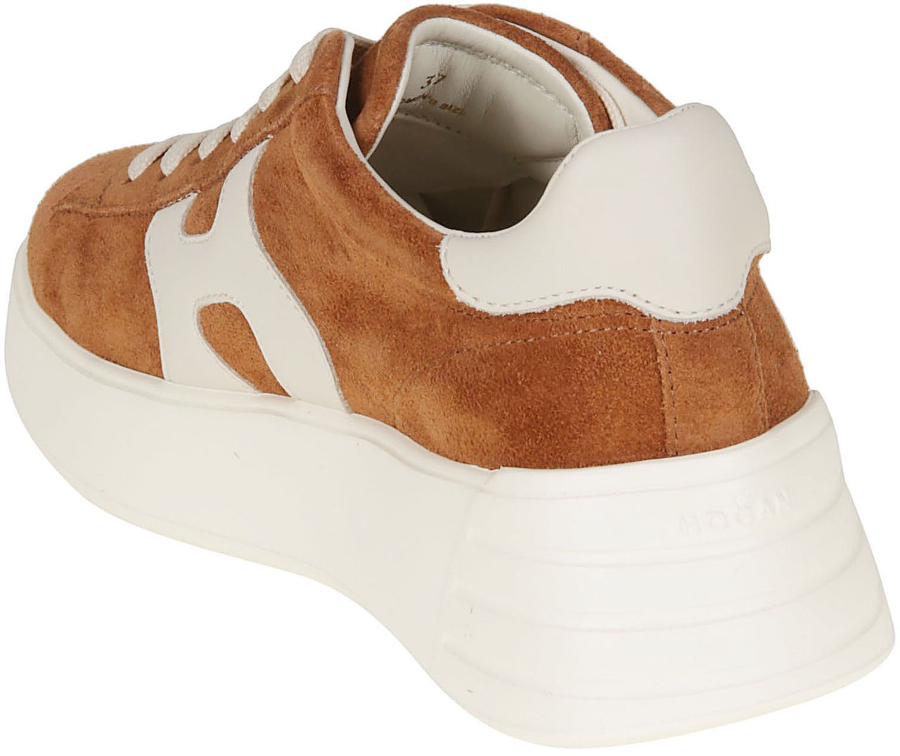 HOGAN Rebel H562 Sneakers Brown Bruin