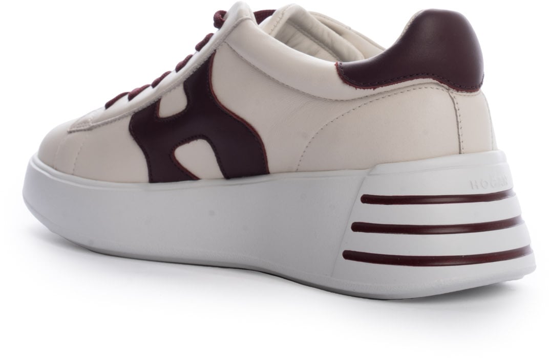 HOGAN Sneakers Avoriobordeaux Beige