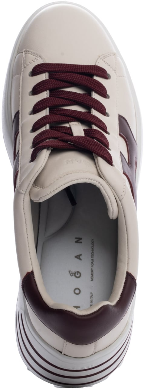 HOGAN Sneakers Avoriobordeaux Beige