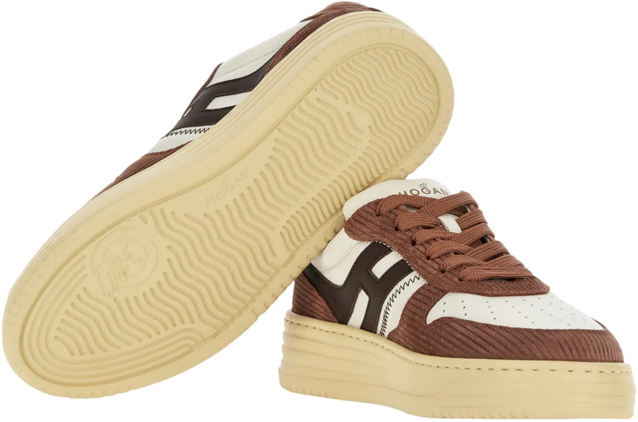 HOGAN Sneakers Brown Bruin