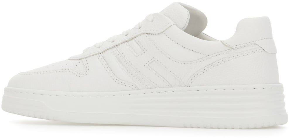 HOGAN HOGAN White leather H630 sneakers Wit