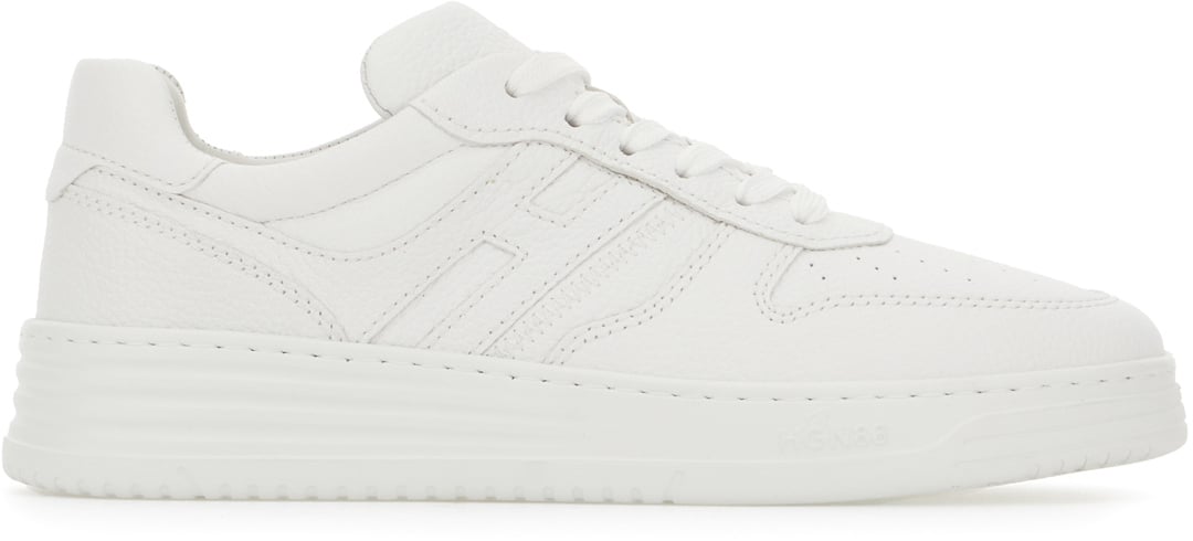 HOGAN HOGAN White leather H630 sneakers Wit