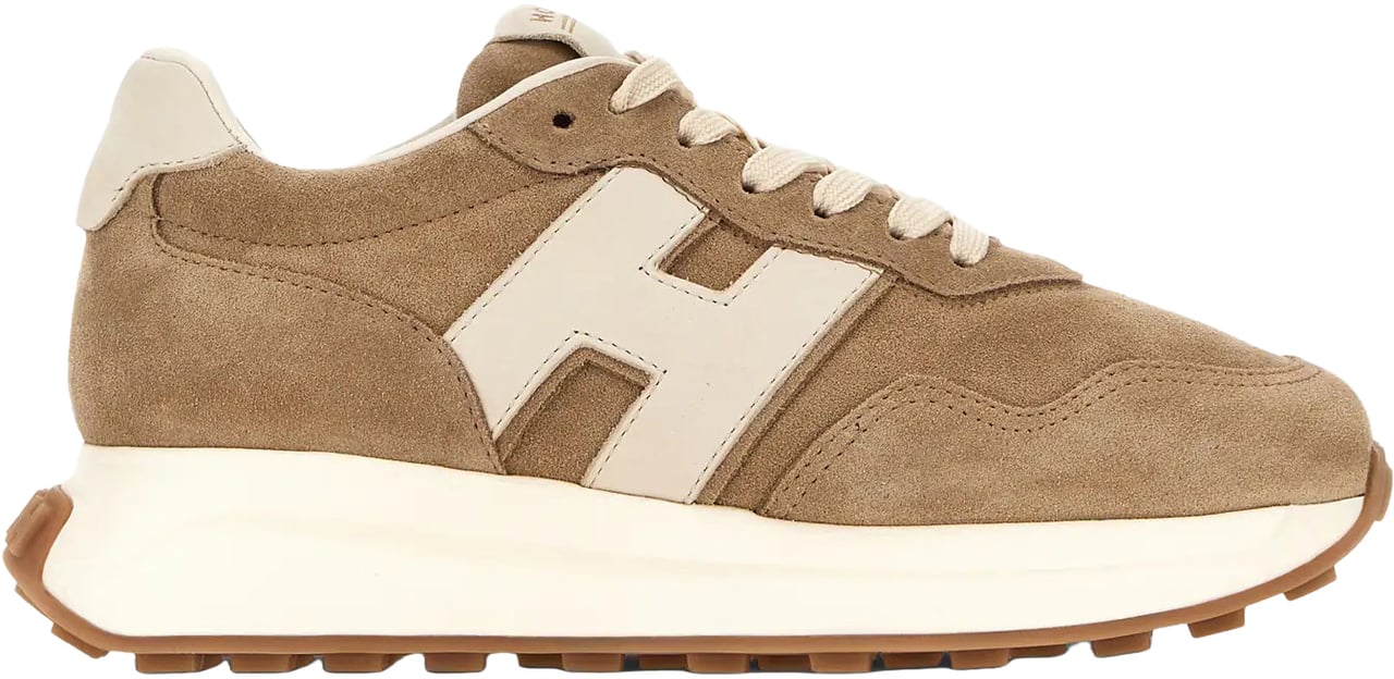 HOGAN Flat Shoes Biscoto Medio Ghiaggio Beige