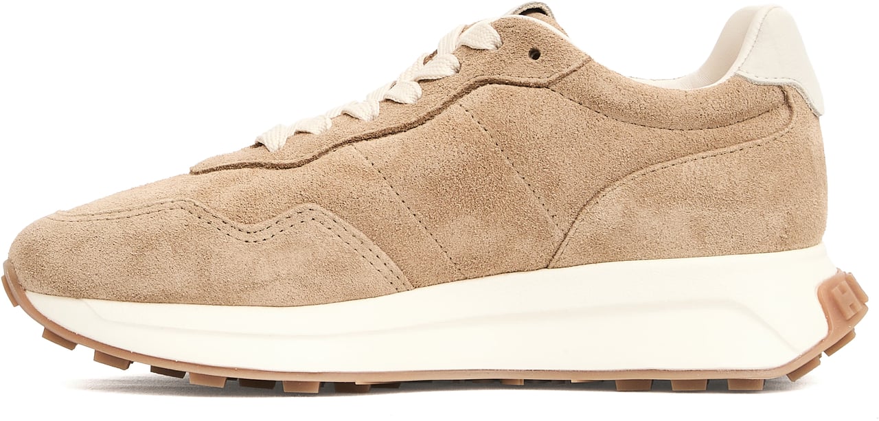 HOGAN Running Retrorun Camoscio Beige Beige