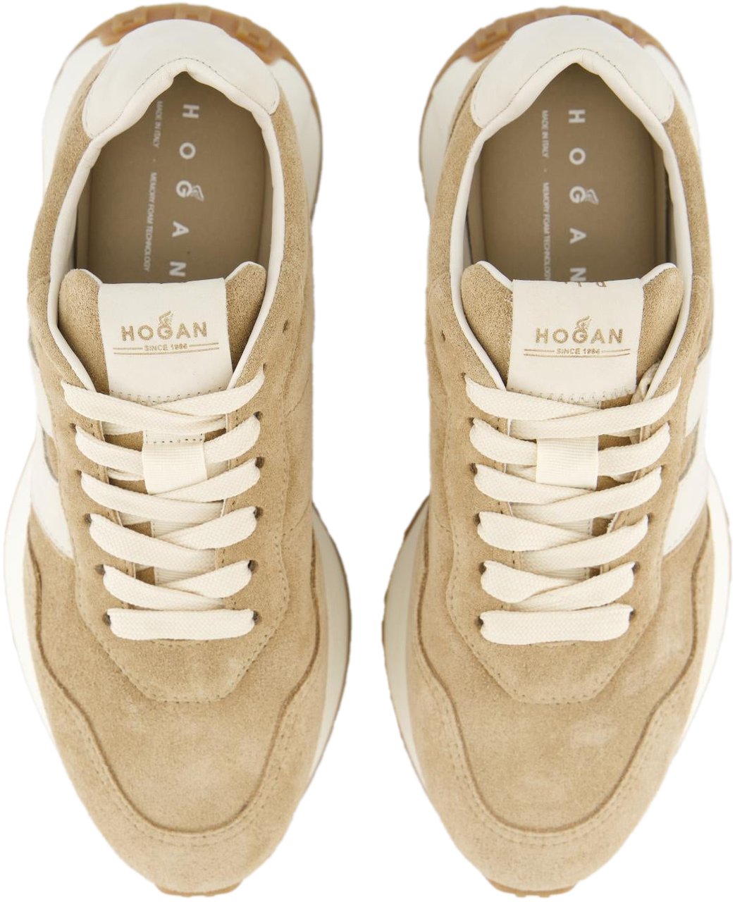 HOGAN Dames H641 Sneaker Beige Beige