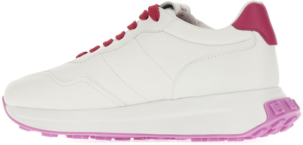 HOGAN HOGAN White leather H641 sneakers Wit