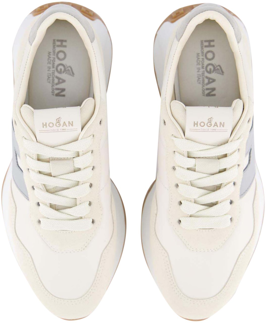 HOGAN Dames H641 Sneaker Wit/Grijs Wit