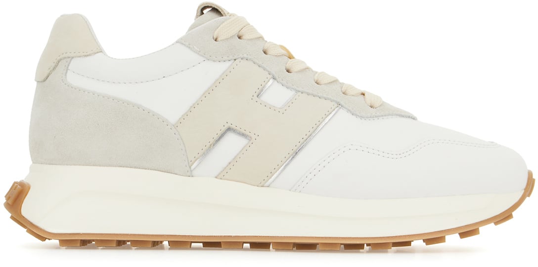 HOGAN HOGAN White leather H641 sneakers Wit