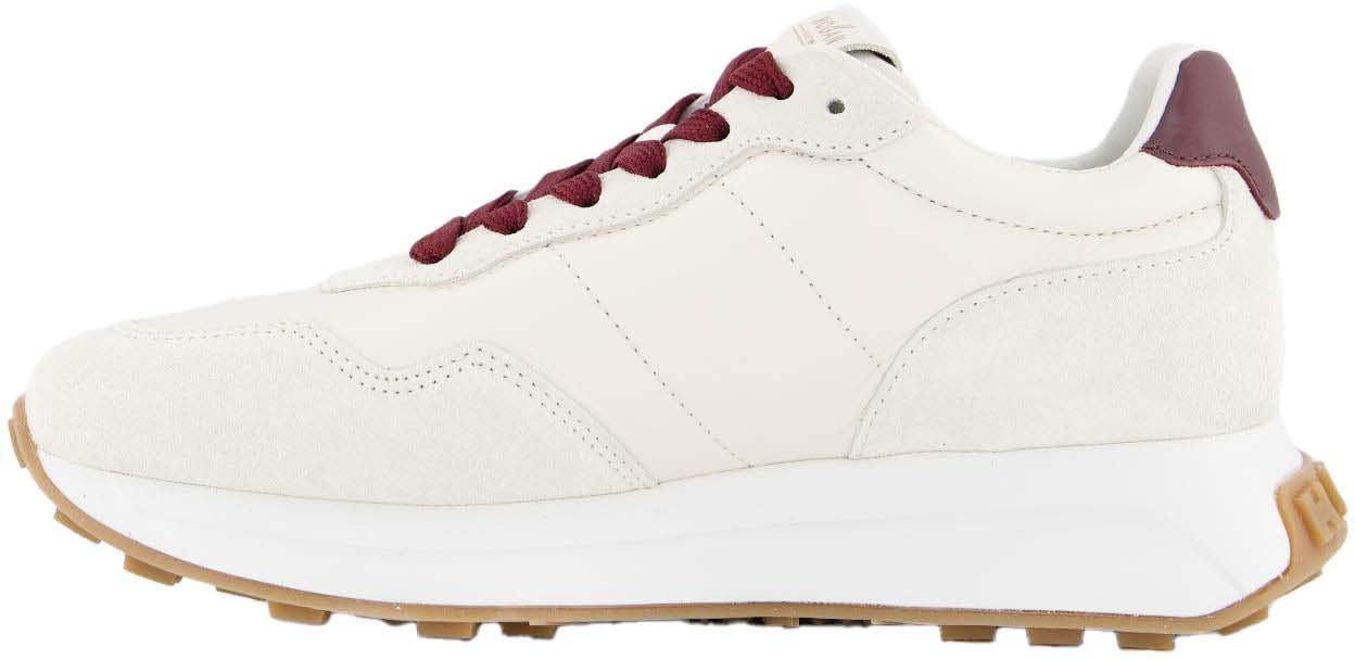 HOGAN Dames H641 Sneaker Wit/Bordo Wit